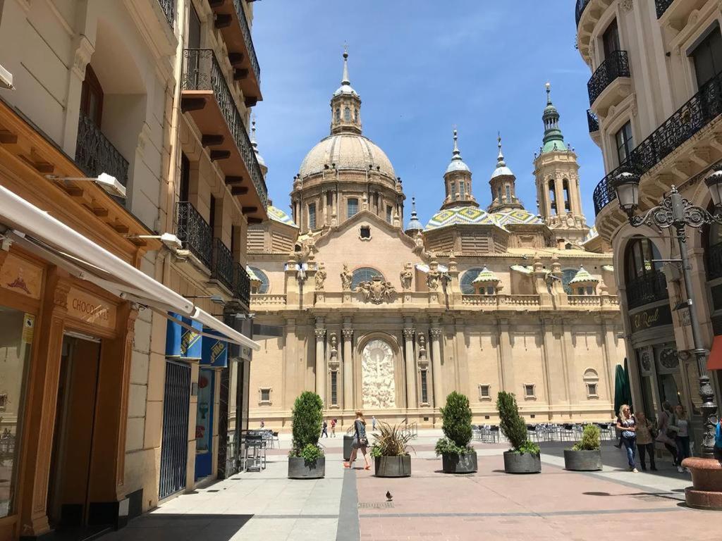 Ferienwohnung Vtz El Balcon De Rey Alfonso III Saragossa Exterior foto